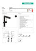 Picture of FINORIS BASIN MIXER PULL OUT MATT BLACK