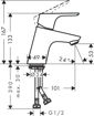 Picture of Hansgrohe Decor 70 Single Lever Basin Mixer