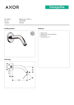 Picture of Hansgrohe Shower Arm 128 mm