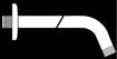 Picture of Hansgrohe Shower Arm 128 mm