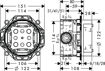Picture of Hansgrohe Universal iBox Concealed Body