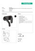 Picture of Hansgrohe Vernis Blend Concealed Basin Mixer with Spout (Matt Black)