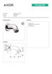 Picture of Hg Thick Shower Arm 100 mm 27438000