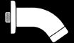Picture of Hg Thick Shower Arm 100 mm 27438000