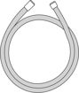 Picture of ISIFLEX B SHOWER HOSE 1250 MM (M/BLK) 28272670