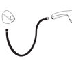 Picture of ISIFLEX B SHOWER HOSE 1250 MM (M/BLK) 28272670
