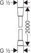 Picture of Hansgrohe Isiflex Shower Hose 2000 mm