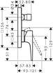 Picture of Metropol Concealed Bath Mixer 32545003