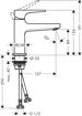 Picture of Metropol Mixer Short W/O 100 74500003