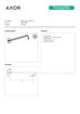 Picture of Shower Arm 389 mm Ch 15 mm 27413000