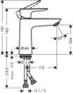 Picture of Talis E Basin Mix 80 W/O Waste 71702003