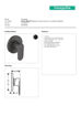 Picture of Hansgrohe Vernis Blend Concealed Shower Mixer (Matt Black)