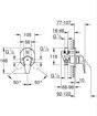 Picture of Bauedge Single Lever Bath Mixer (Concealed)