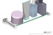 Picture of Bathroom Butler 4625 Glass Shelf 330 mm Brush