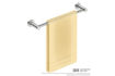 Picture of Bathroom Butler 4670 Single Towel Rail 430 mm Champagne Gold