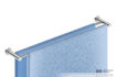 Picture of Bathroom Butler 4685 Double Towel Rail 800 mm Brush