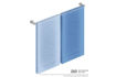 Picture of Bathroom Butler 5875 Single Towel Rail 800 mm Polished