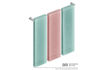 Picture of Bathroom Butler 5875 Single Towel Rail 800 mm Polished