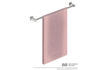 Picture of Bathroom Butler 8572 Single Rail 650 mm Polished