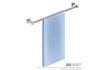 Picture of Bathroom Butler 8572 Single Rail 650 mm Polished