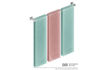 Picture of Bathroom Butler 8575 Single Towel Rail 800 mm Brush