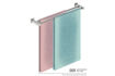 Picture of Bathroom Butler 8582 Double Towel Rail 650 mm Brush