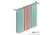 Picture of Bathroom Butler 8585 Double Towel Rail 800 mm Polished