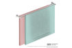 Picture of Bathroom Butler 8588 Double Towel Rail 1100 mm Brush