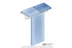 Picture of Bathroom Butler 8593 Towel Shelf & 650 mm Hang Bar Brush
