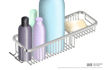 Picture of Bathroom Butler 9122 Shower + Soap Basket Combo Polished